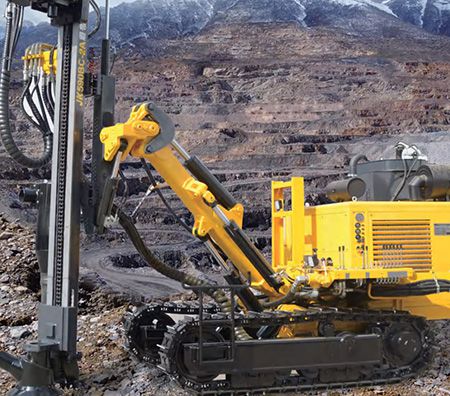 Separated DTH Drilling Rig