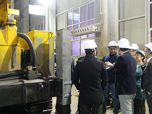 Sudanese customer visited our plant